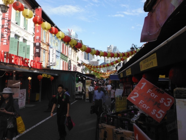 Generic street in China Town